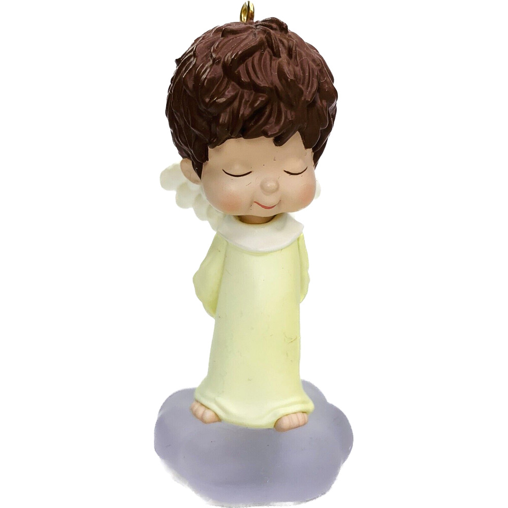 Hallmark Mary's Angels FORSYTHIA Keepsake Ornament 2005 #18 Yellow‎ Gift No Box